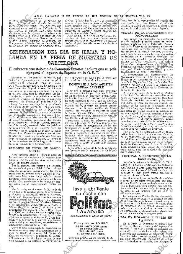 ABC MADRID 10-06-1967 página 89