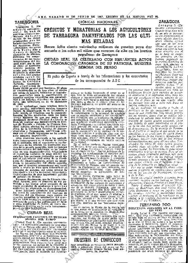 ABC MADRID 10-06-1967 página 93