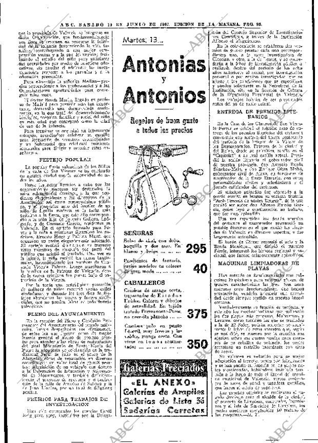 ABC MADRID 10-06-1967 página 96