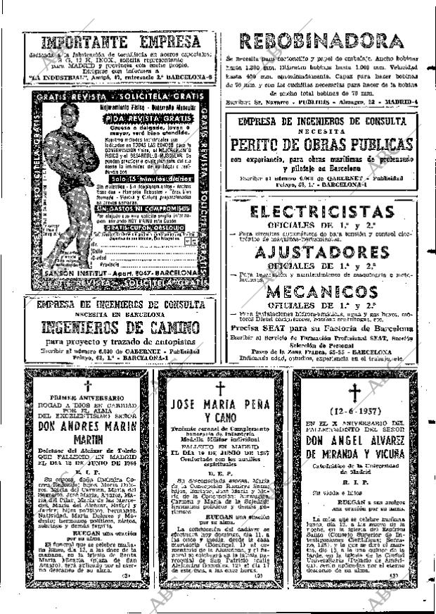ABC MADRID 11-06-1967 página 131