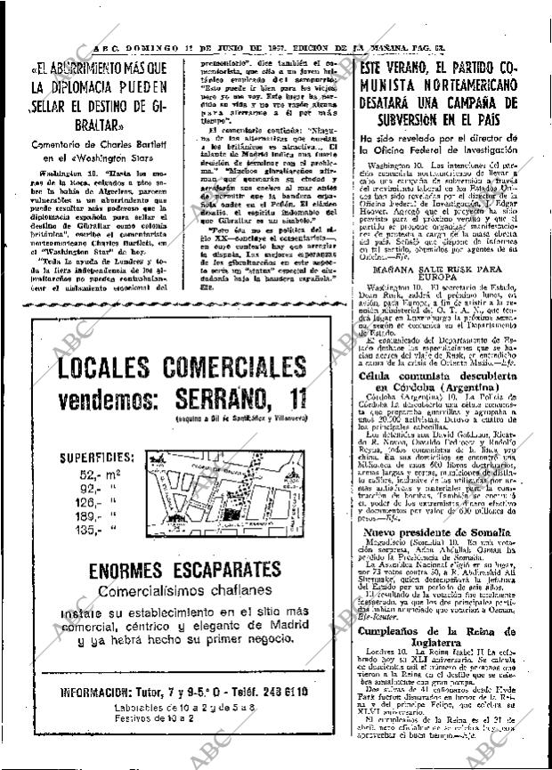 ABC MADRID 11-06-1967 página 63