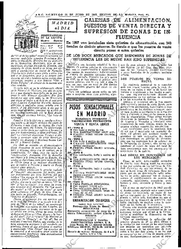 ABC MADRID 11-06-1967 página 83