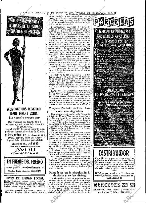 ABC MADRID 11-06-1967 página 96