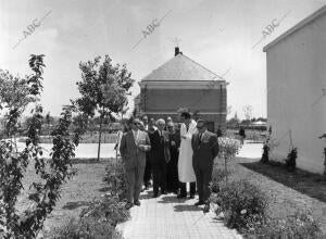 Inauguración del pabellón santa Teresa para Enfermos Mentales en Leganés...