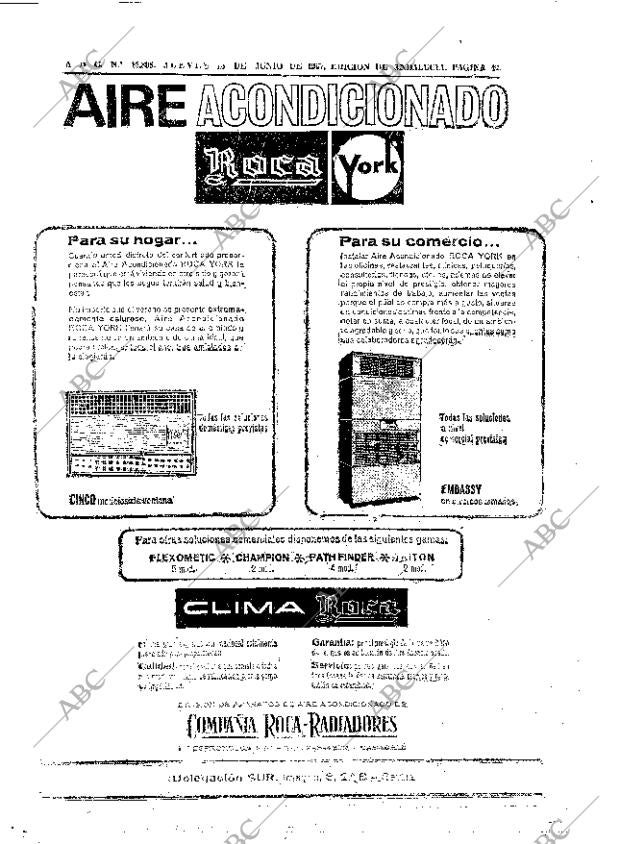 ABC SEVILLA 15-06-1967 página 42