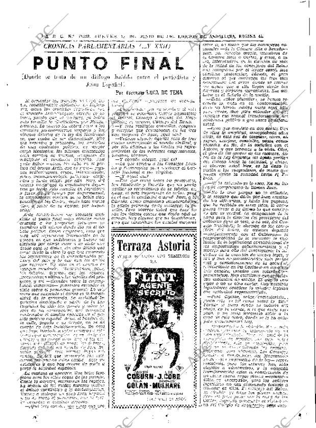 ABC SEVILLA 15-06-1967 página 45