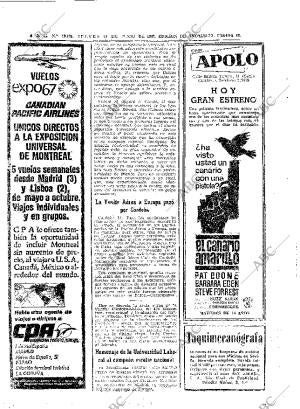 ABC SEVILLA 15-06-1967 página 66