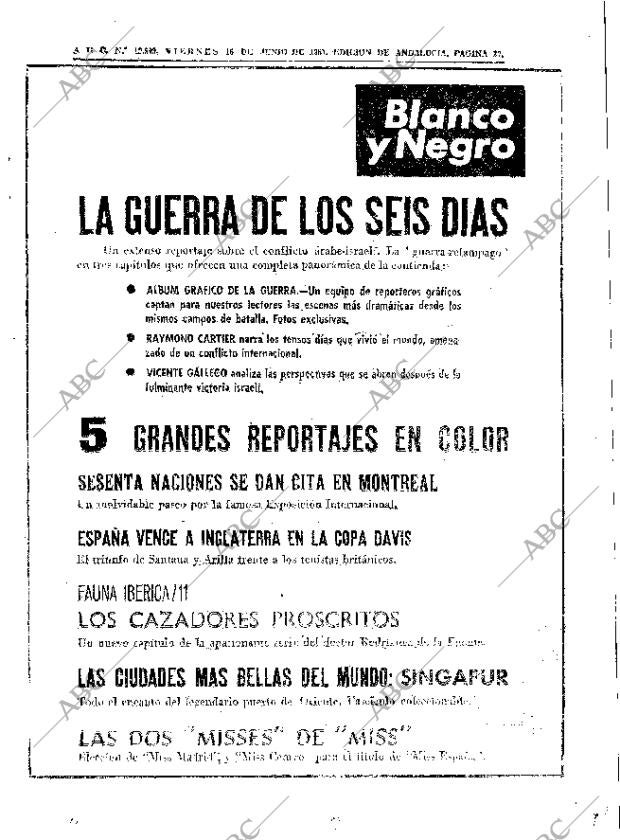 ABC SEVILLA 16-06-1967 página 27