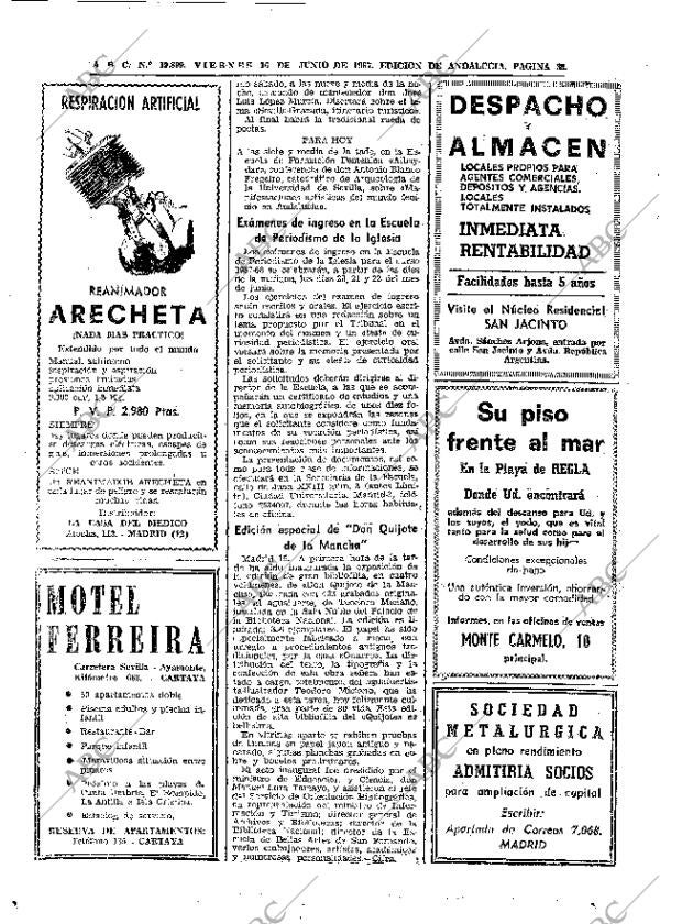 ABC SEVILLA 16-06-1967 página 30