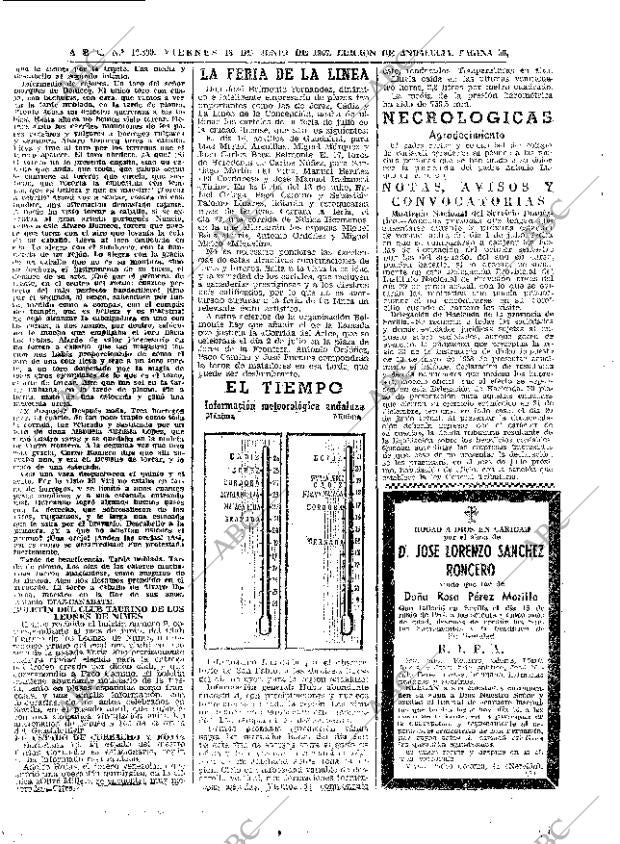 ABC SEVILLA 16-06-1967 página 50