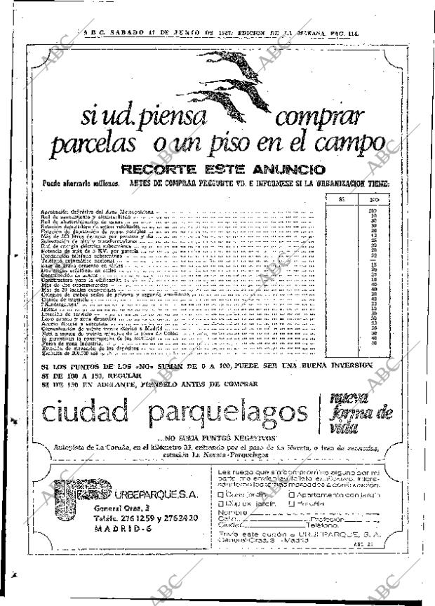 ABC MADRID 17-06-1967 página 112