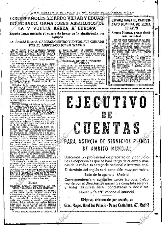 ABC MADRID 17-06-1967 página 117