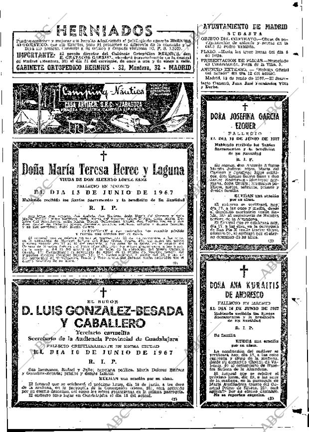 ABC MADRID 17-06-1967 página 137