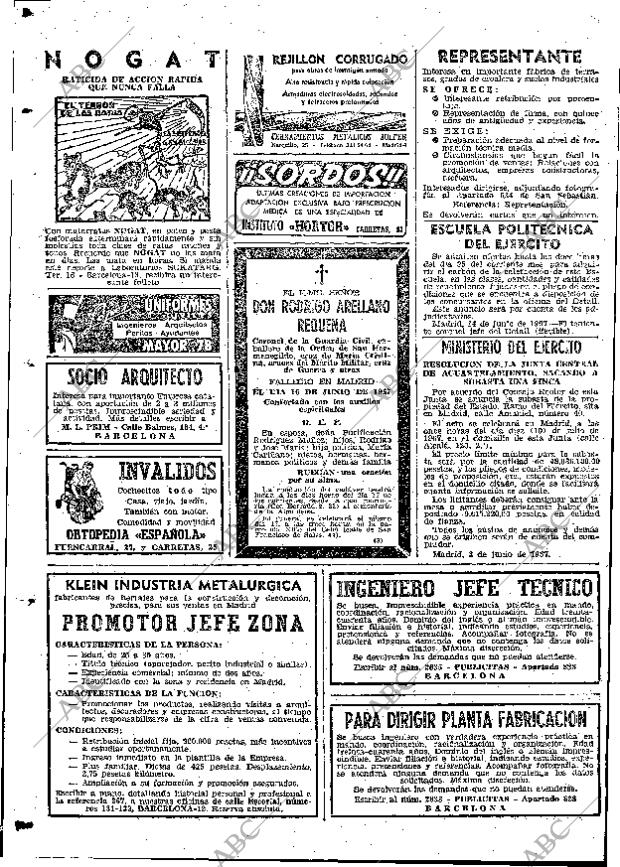 ABC MADRID 17-06-1967 página 138