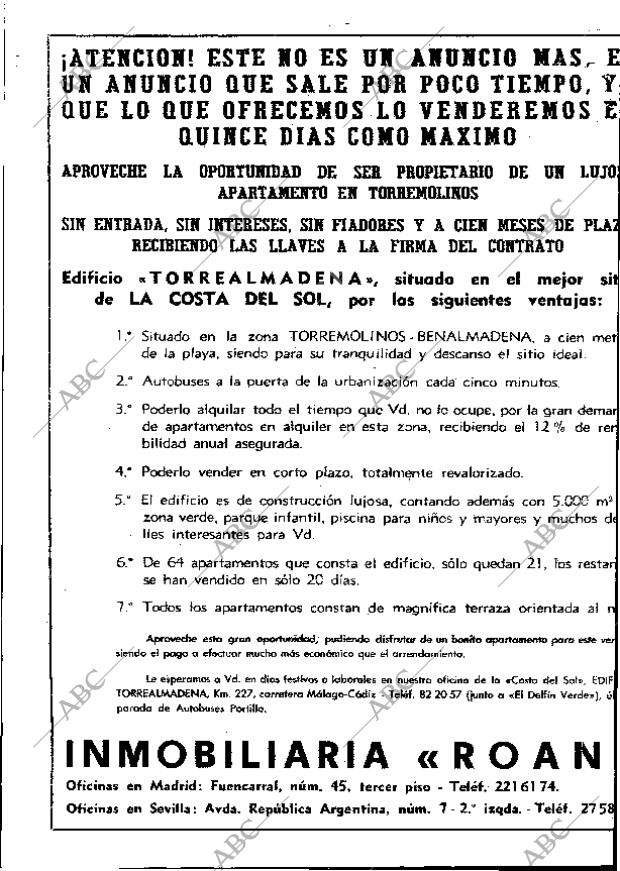 ABC MADRID 17-06-1967 página 142