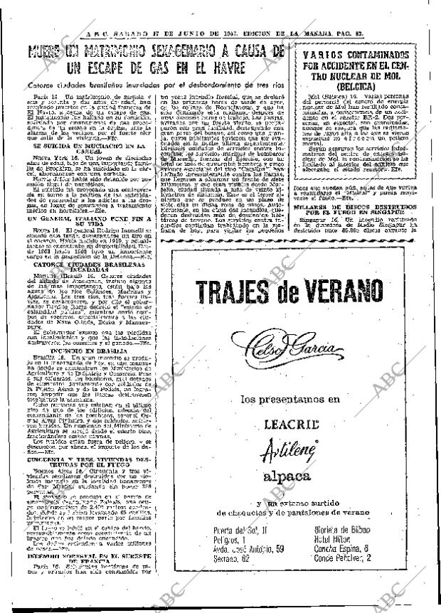 ABC MADRID 17-06-1967 página 81