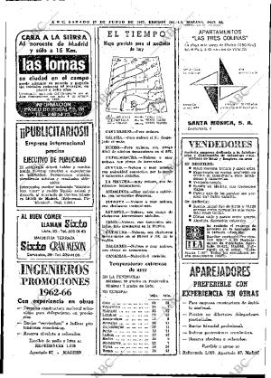 ABC MADRID 17-06-1967 página 84