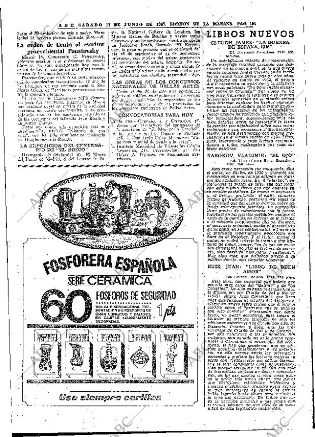 ABC MADRID 17-06-1967 página 99