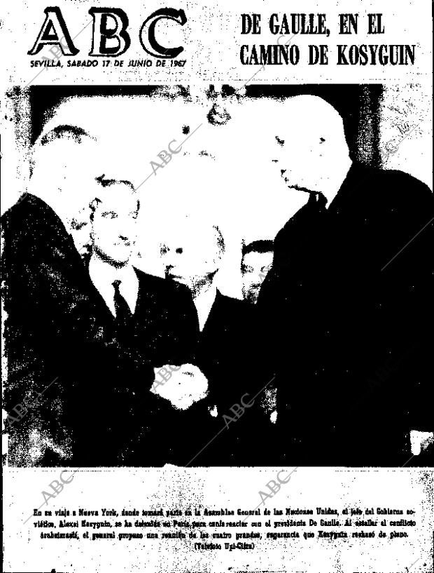 ABC SEVILLA 17-06-1967 página 1