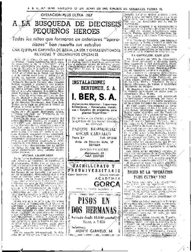 ABC SEVILLA 17-06-1967 página 43
