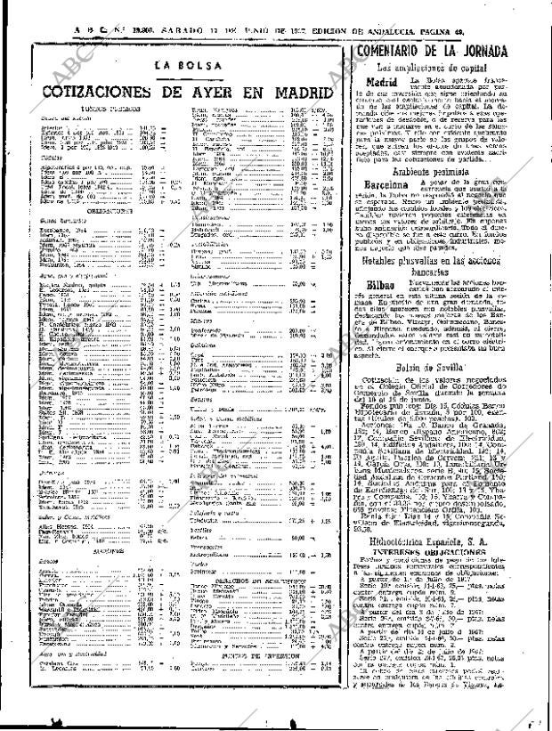 ABC SEVILLA 17-06-1967 página 49