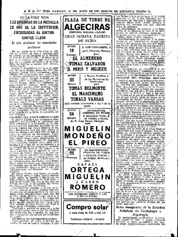 ABC SEVILLA 17-06-1967 página 51
