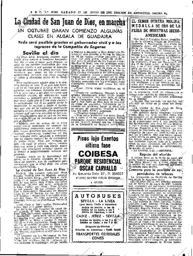 ABC SEVILLA 17-06-1967 página 61