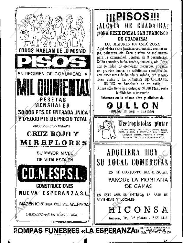 ABC SEVILLA 17-06-1967 página 74