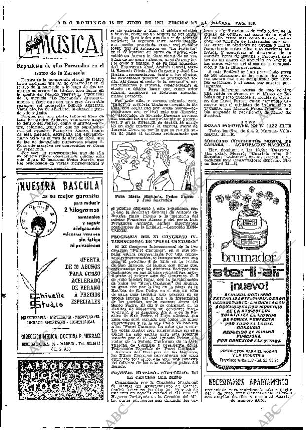 ABC MADRID 18-06-1967 página 106