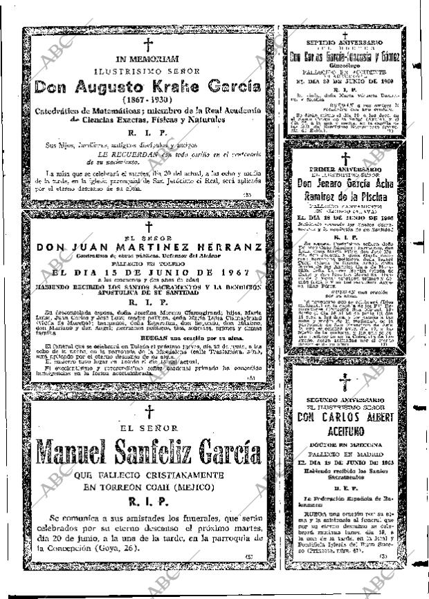 ABC MADRID 18-06-1967 página 129