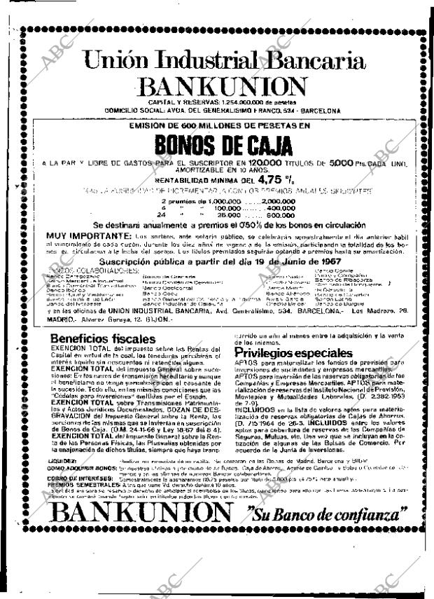 ABC MADRID 18-06-1967 página 18