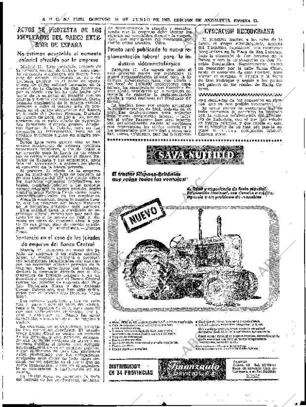 ABC SEVILLA 18-06-1967 página 41
