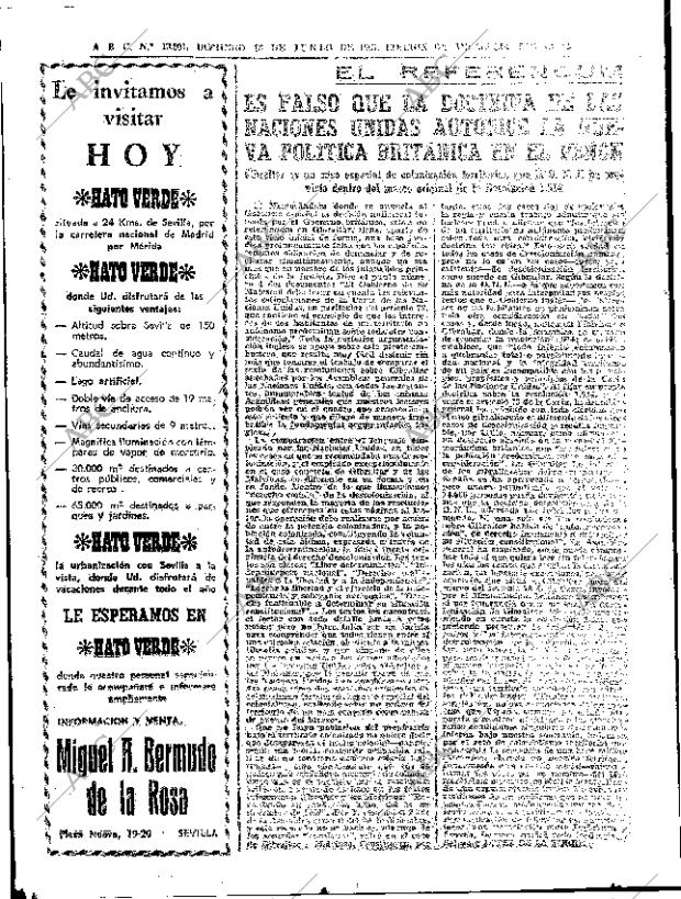 ABC SEVILLA 18-06-1967 página 42