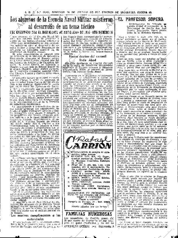 ABC SEVILLA 18-06-1967 página 49
