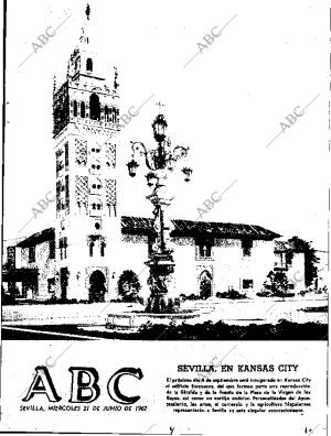 ABC SEVILLA 21-06-1967 página 1