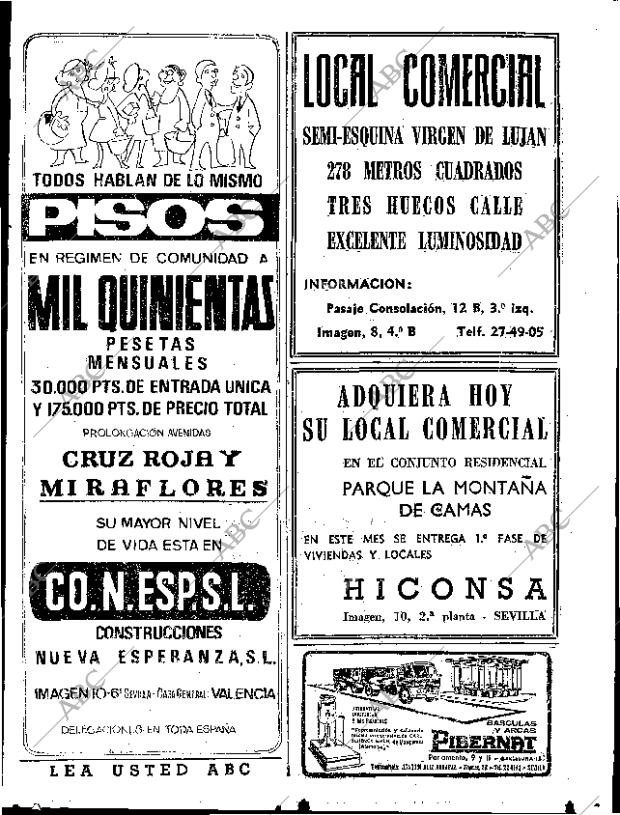 ABC SEVILLA 21-06-1967 página 77