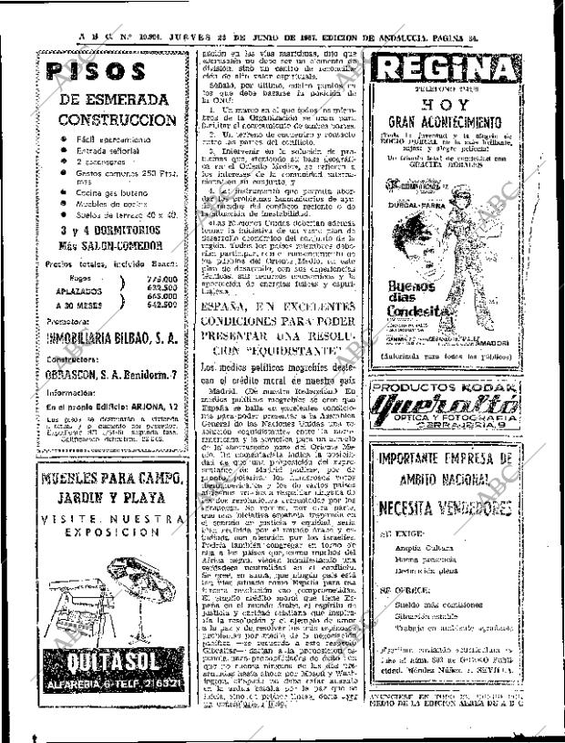 ABC SEVILLA 22-06-1967 página 34