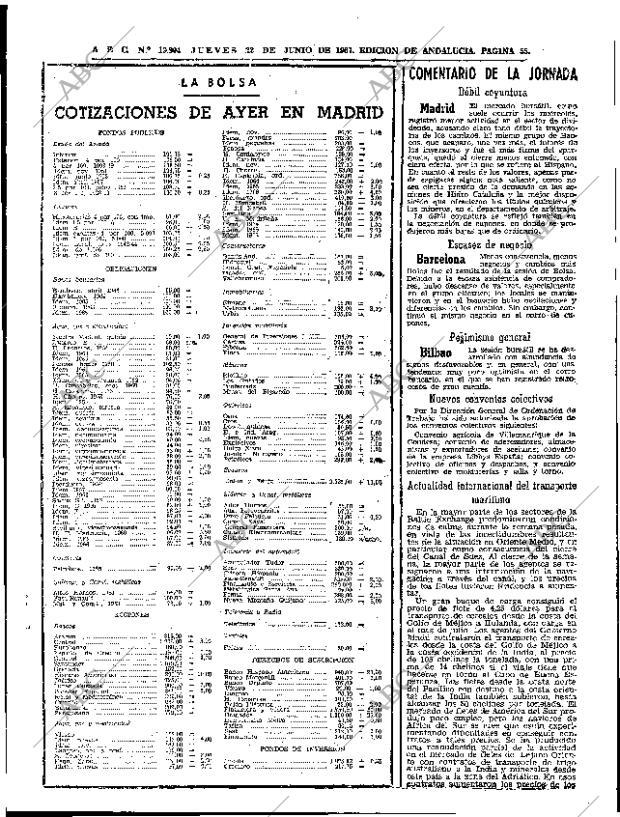 ABC SEVILLA 22-06-1967 página 55
