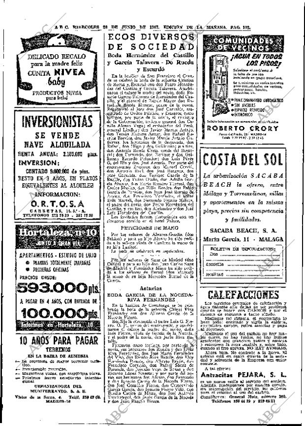 ABC MADRID 28-06-1967 página 102