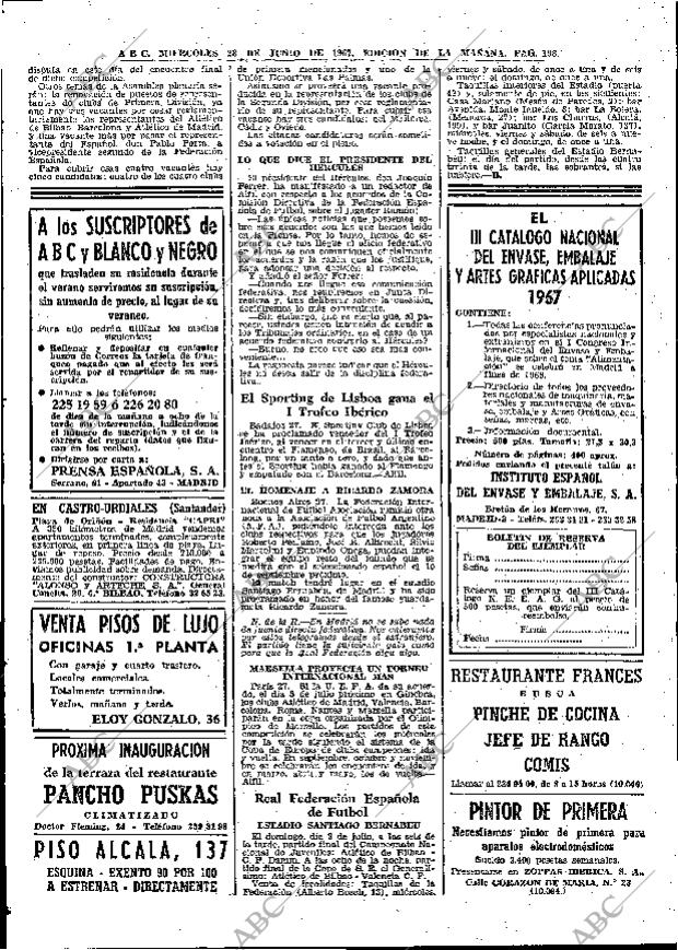 ABC MADRID 28-06-1967 página 106