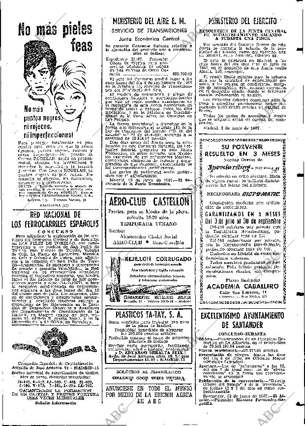 ABC MADRID 28-06-1967 página 133