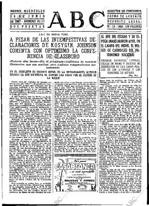 ABC MADRID 28-06-1967 página 55