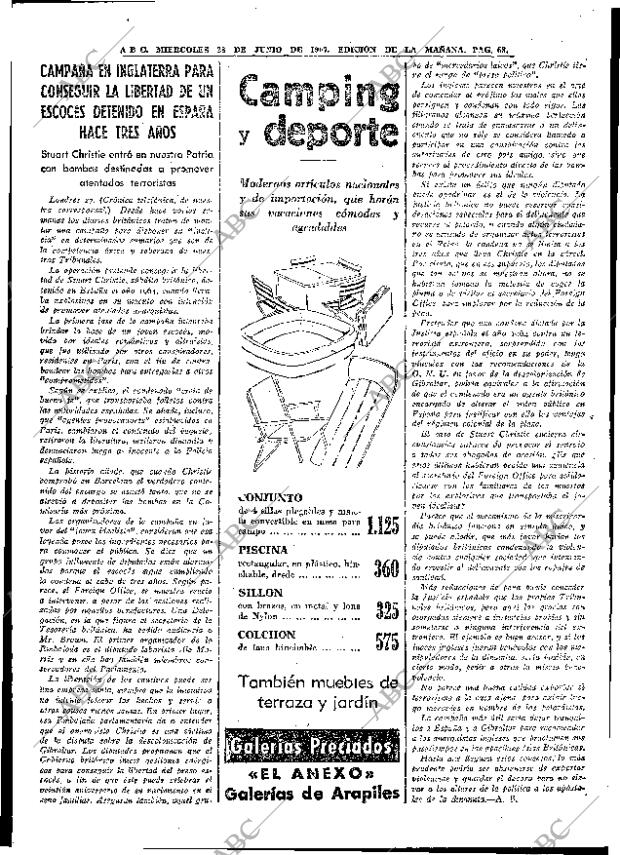 ABC MADRID 28-06-1967 página 68