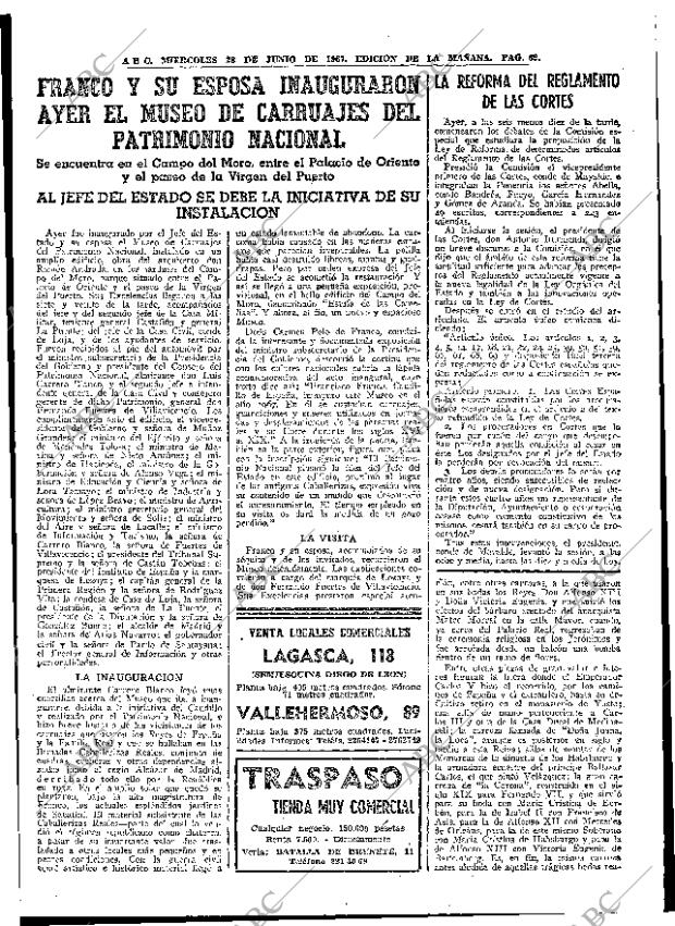 ABC MADRID 28-06-1967 página 69