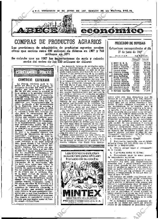 ABC MADRID 28-06-1967 página 95