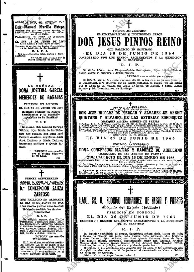 ABC MADRID 29-06-1967 página 132