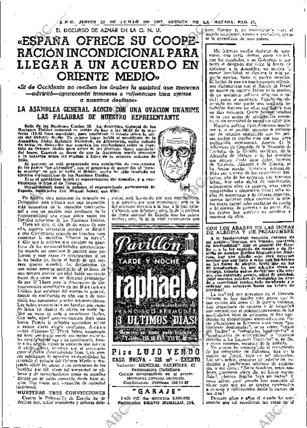 ABC MADRID 29-06-1967 página 57