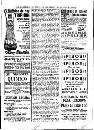 ABC MADRID 29-06-1967 página 86