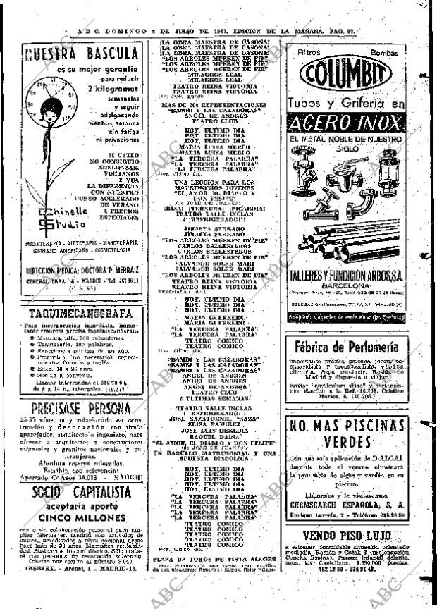 ABC MADRID 02-07-1967 página 97
