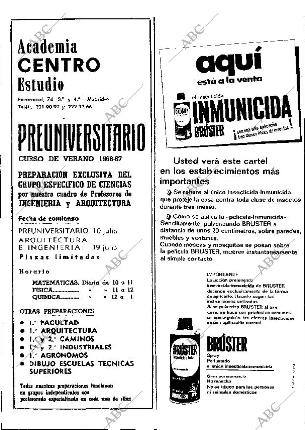 ABC MADRID 04-07-1967 página 26